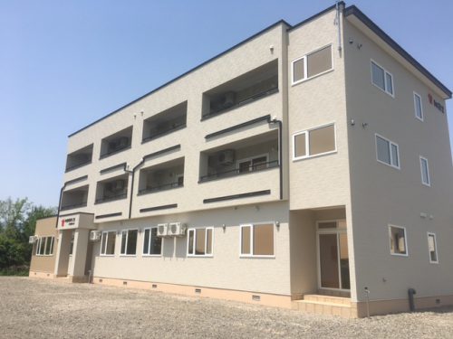 社員食堂が入っている建物